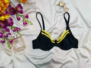 🇳🇿💫🎀black &amp; Yellow Bra