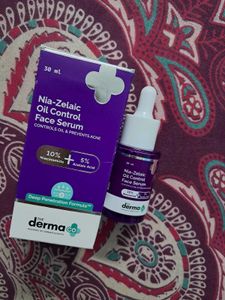 The Derma Co Nia-Zelaic Oil Control Face Serum