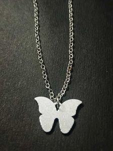 Butterfly Pendant Necklaces