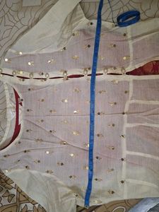 Two Peace Anarkali Kurta