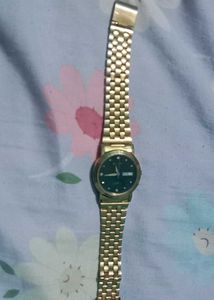 Vintage Gold Tone Sonata Watch