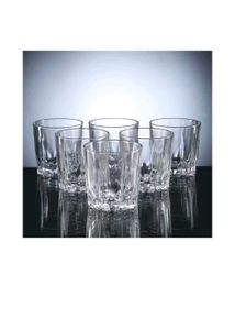 New Swank Whiskey Glasses - Set of 6