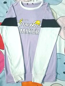 Trouble Maker Graphic Top