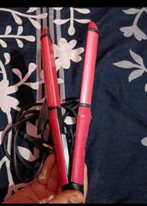 Nova 2 IN 1 Curler Straightner.Easy To Handle Ligh