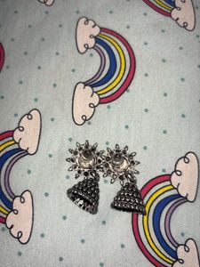 Oxidised Earrings