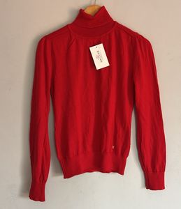 Red Turtleneck Sweater