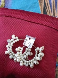 Shell & Pearl Earrings