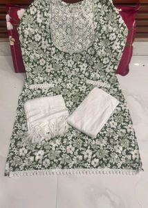 Floral Print Suit