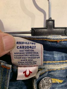 True Religion Distressed Denim Jeans