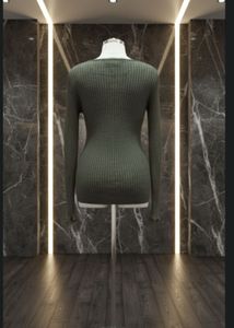 Green Long Sleeve Top