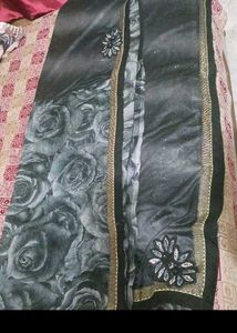 Black Rose Saree