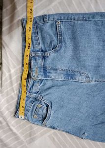 Flared Denim Jeans