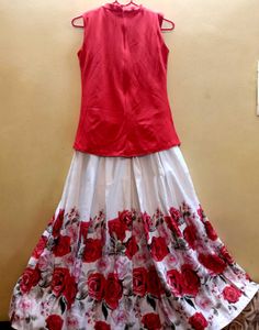Girls&#39; Floral Dress with Bolero