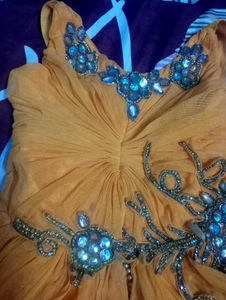 Really Good Gown Dress For Girls 6-8 Years Frock