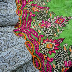 Gorgeous Green Lehenga Choli Set