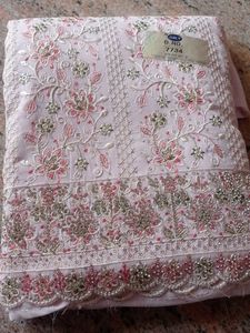 Embroidered Salwar Kameez Fabric