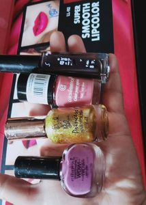 Combo Of 4 Nailpolish