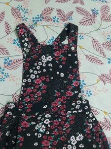 Floral Pinafore Dress
