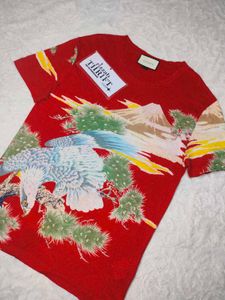 Original Gucci T Shirt With  Bag