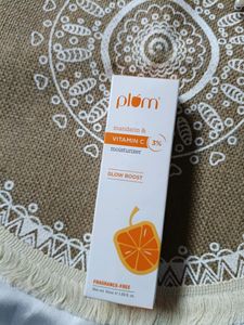 Plum Mandarin &amp; Vitamin C Moisturizer  Glow Boost