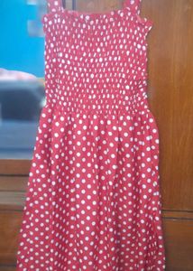 Red Polka Dot Dress
