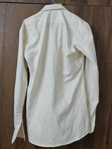 Men's Cream Casual Shirt