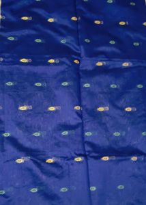 Handloom Saree 💙💛