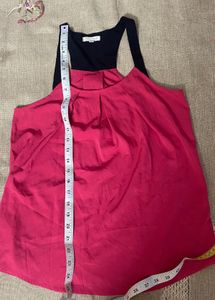 Pink Sleeveless Top