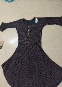 Vintage Style Plaid Dress