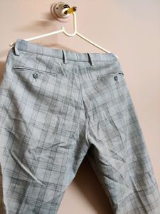 men&#39;s formal checkerd trouser pant