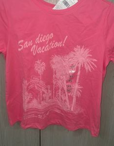 Pink San Diego Graphic Tee