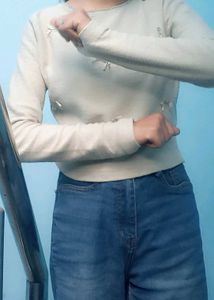 Cute mint pastle  green Long Sleeve Top