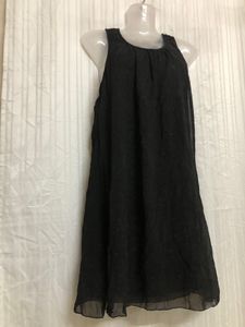 16 ANS Black Sleeveless Dress