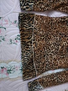 High quality top.. woolen, velvet and polyester