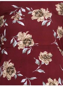 Fancy Maroon Dress