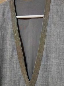 Gray Sleeveless Dress