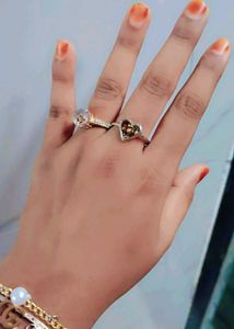 Heart Rose Ring