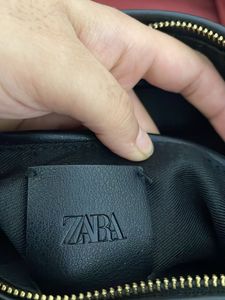 Black Leather Crossbody Bag