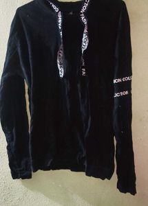 Black Fashion Hoodie