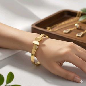 Butterfly Bangle Bracelet