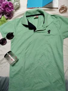 Green Polo T-Shirt