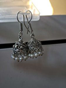 combo metal oxidised earrings
