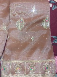 Embroidered Suit Material
