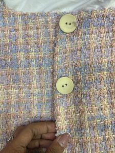 Tweed Crop Top - Chic &amp; Trendy