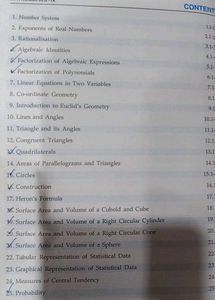 Mathematics Class IX