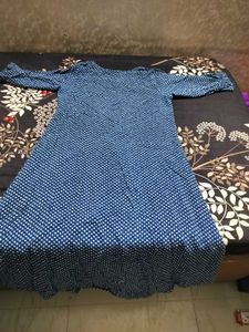 Branded ALINE Navy Blue kurti Women
