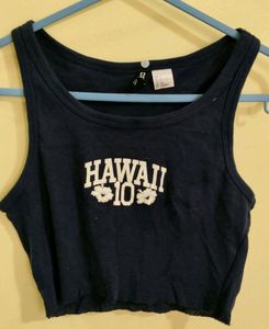 🎉Sale🎉 H &amp; M Divided Tank Crop Top
