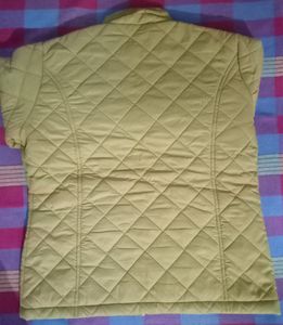 Yellow Padded Jacket Women
