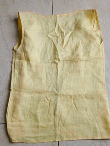 Vintage Sleeveless Button-Down Top