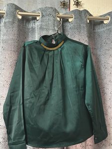 Elegant Green Top